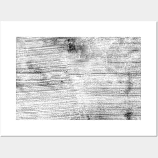 Gray wood grain background Posters and Art